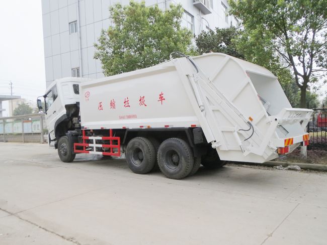 東風(fēng)后雙橋20立方壓縮式垃圾車